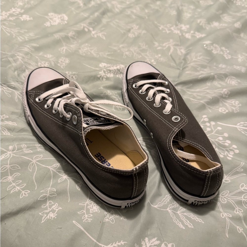 Converse Charcoal Low-Top Sneakers